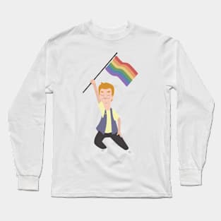 Jimmy Jr. x Lgbtq+ Flag Long Sleeve T-Shirt